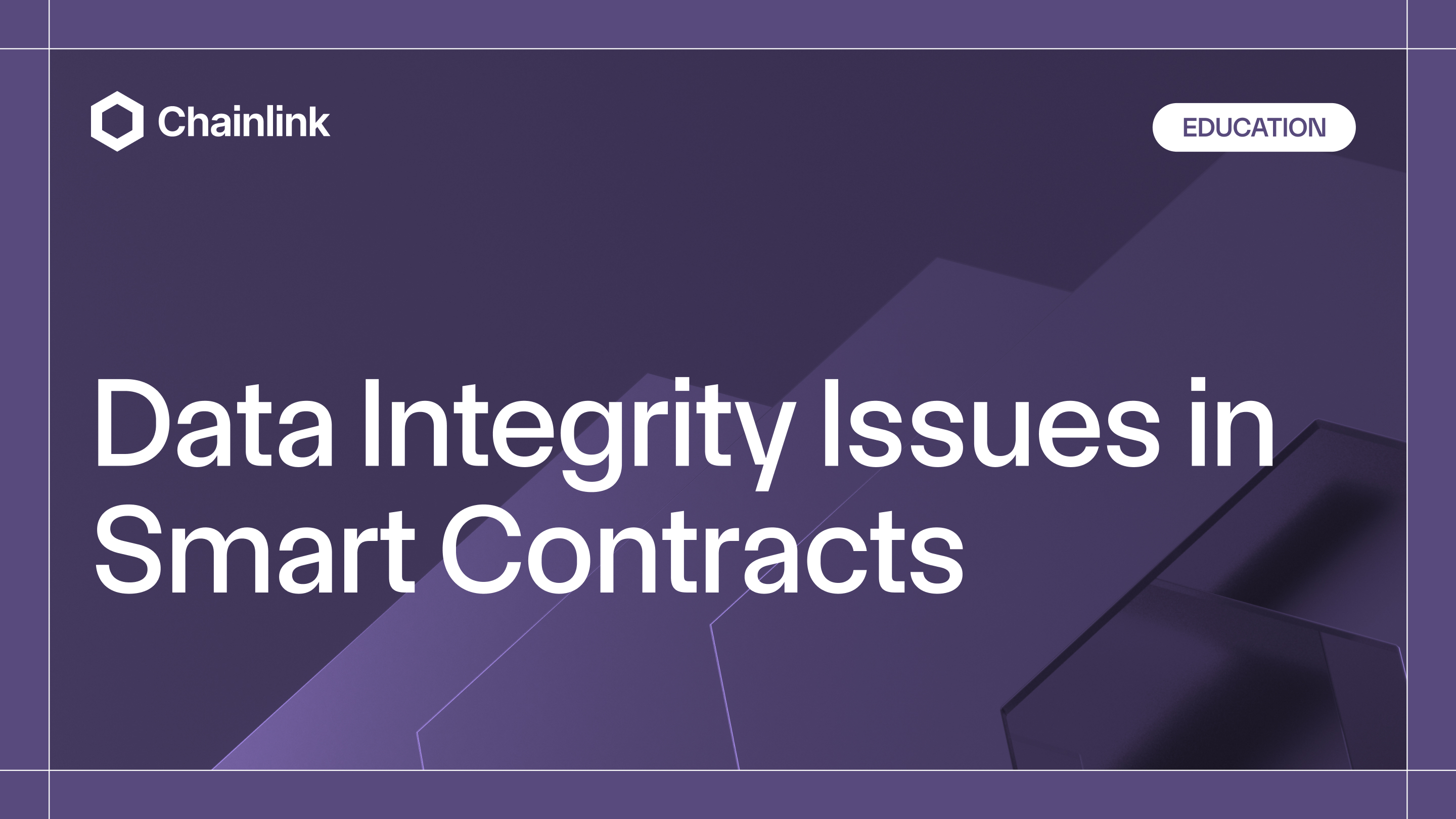 Data Integrity Issues in Smart Contracts | Chainlink
