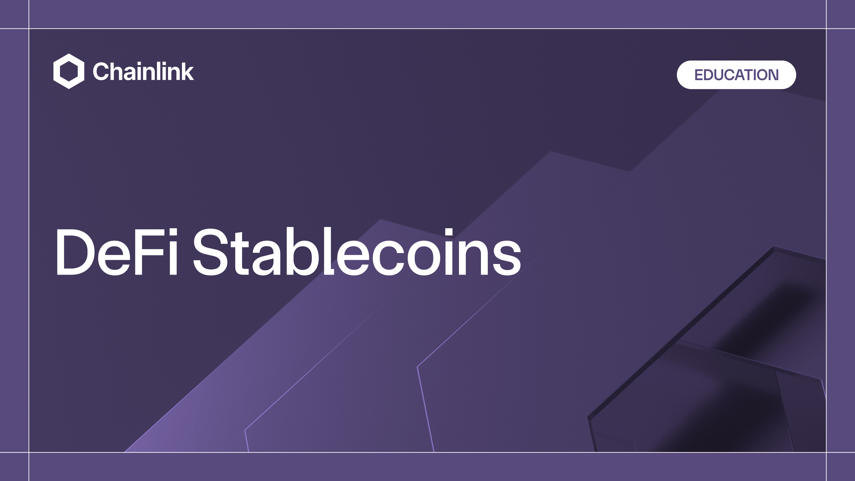 DeFi Stablecoins: Types, Risks, and Onchain Utility | Chainlink