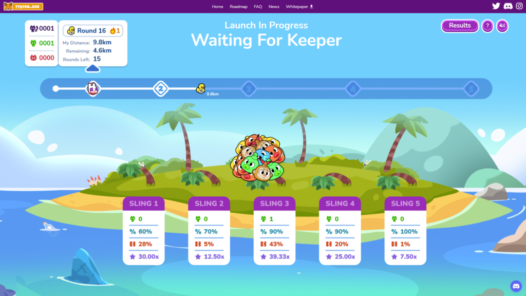 Slingshot Sailors screenshot 2