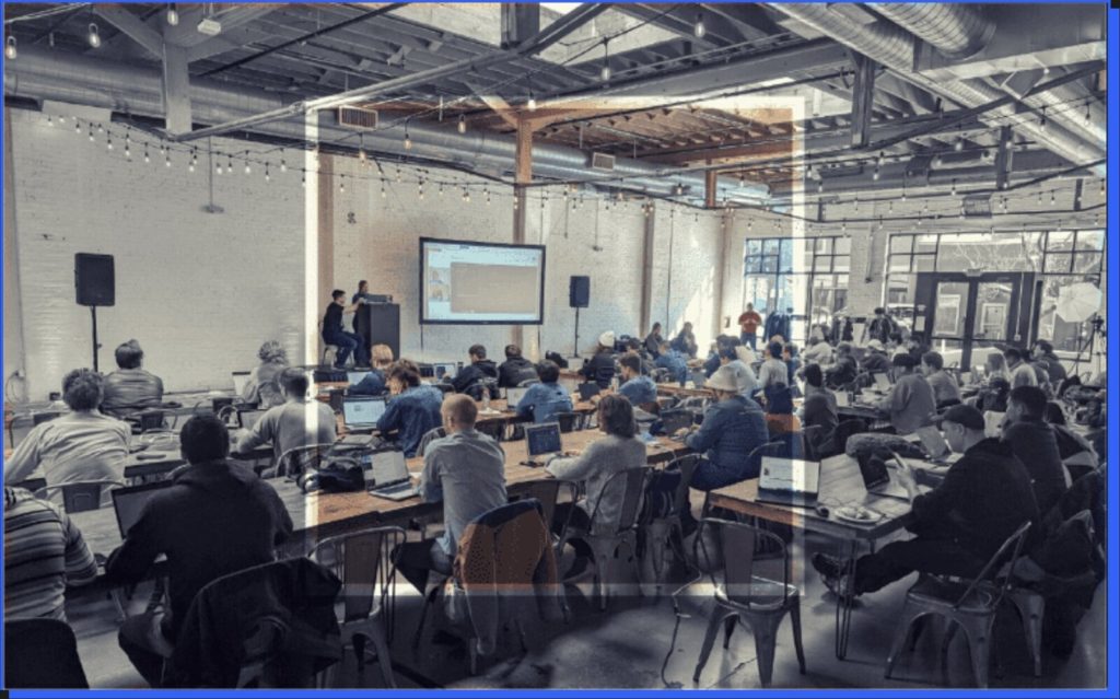 A photo of a Chainlink tech tutorial