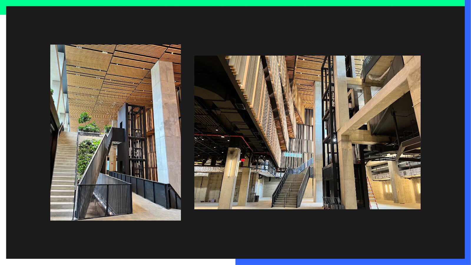 Pictures of the Market Line, where SmartCon 2022's flagship conference will be hosted.