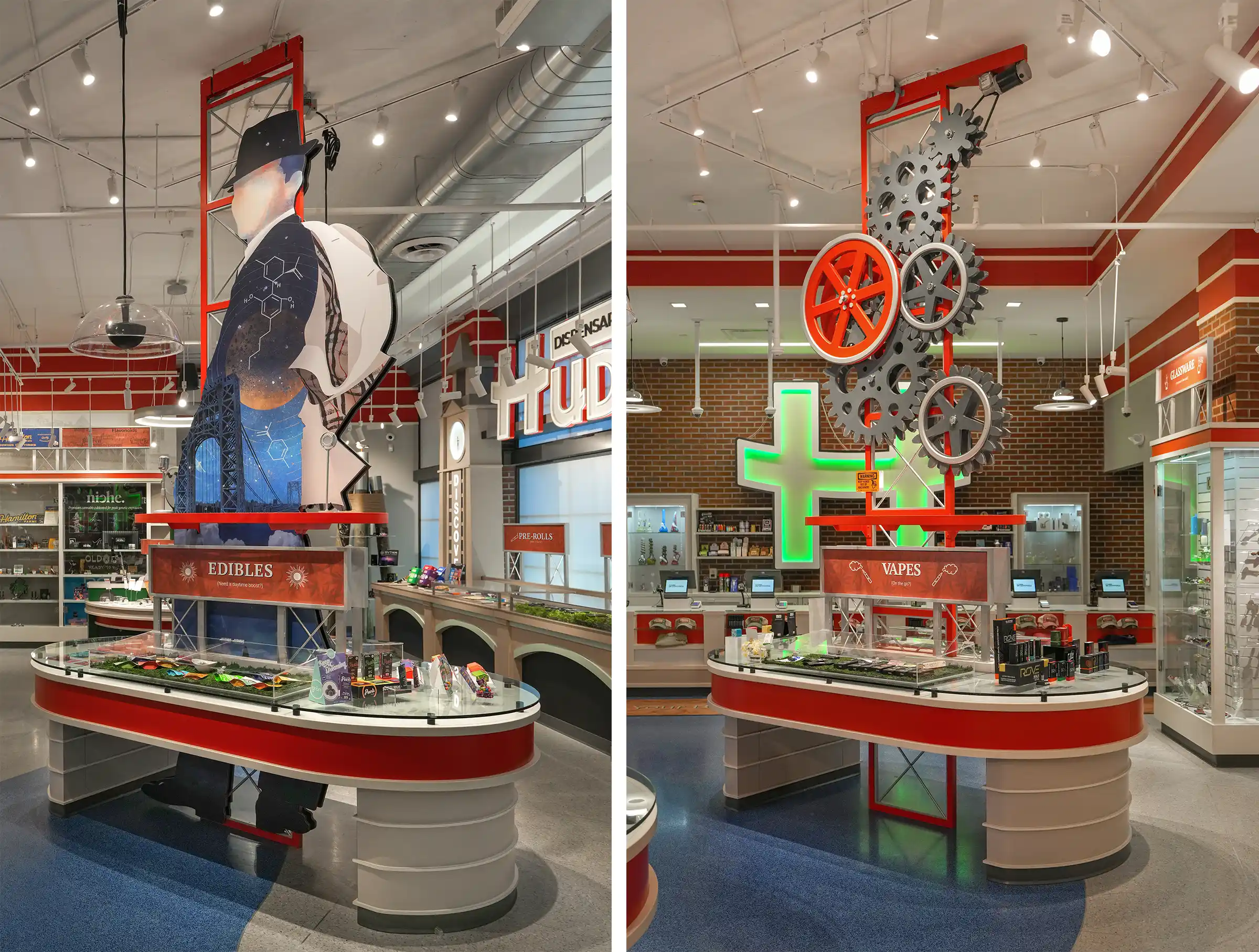 My Way and Gear Up Tables.