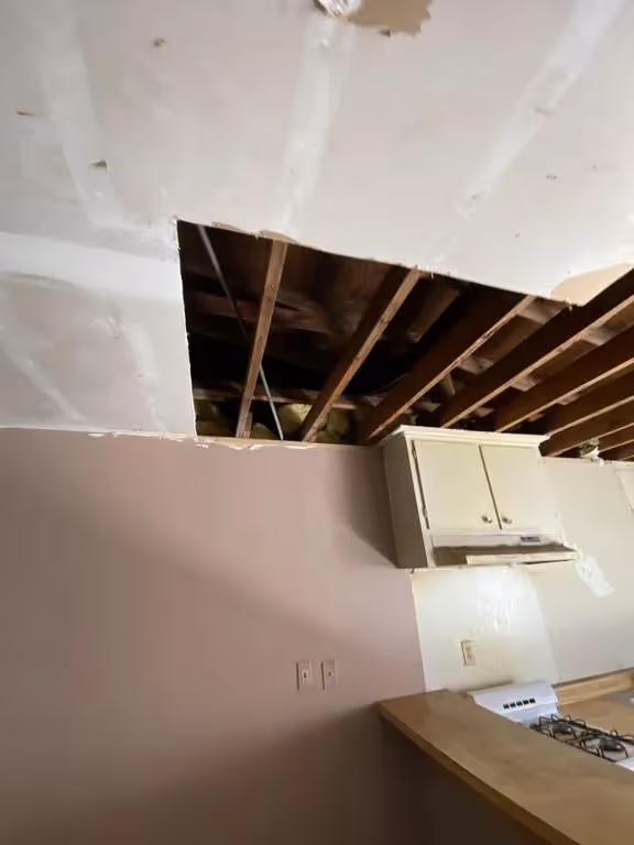 flood damage after fire