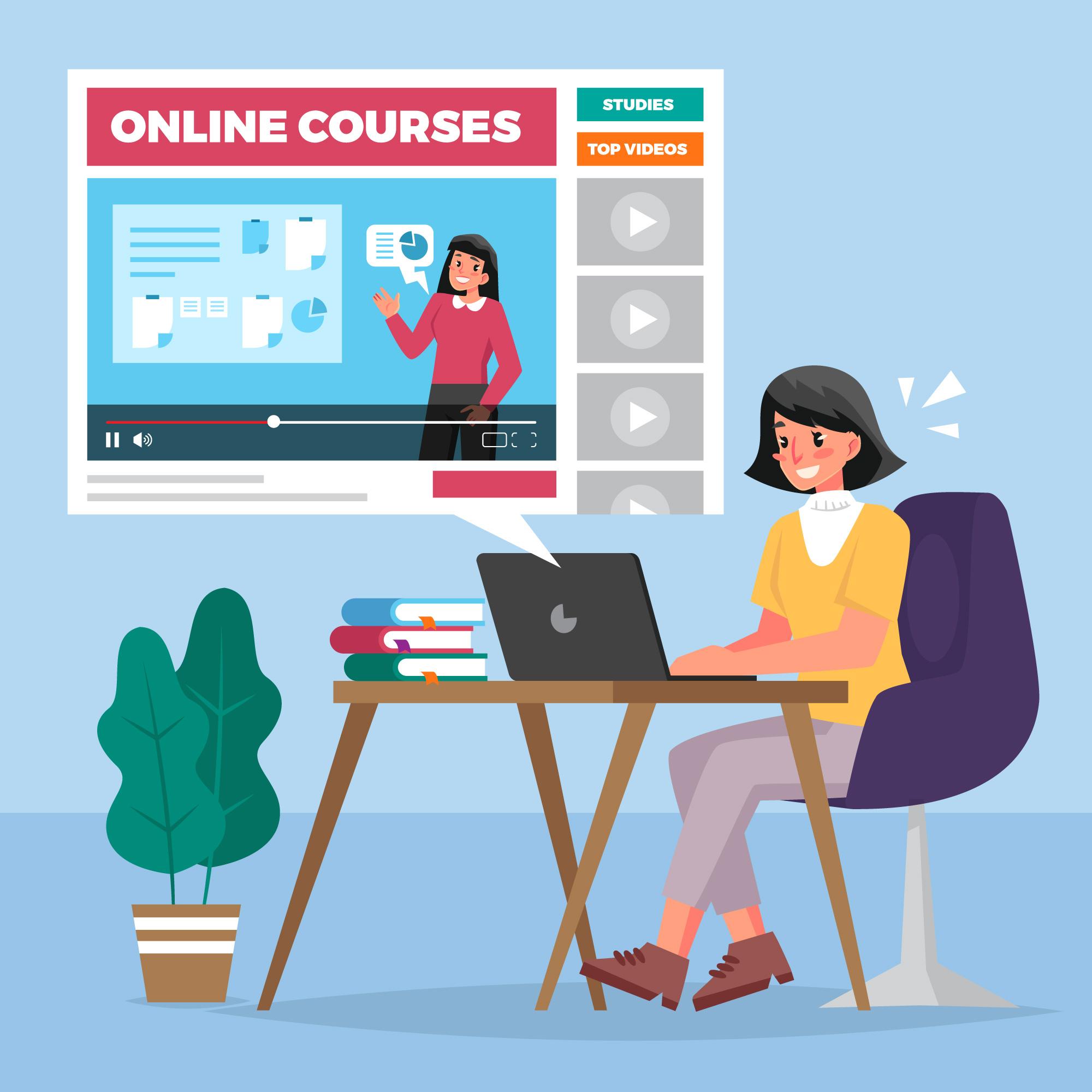 CustomerHub simplifies selling online courses infographic.