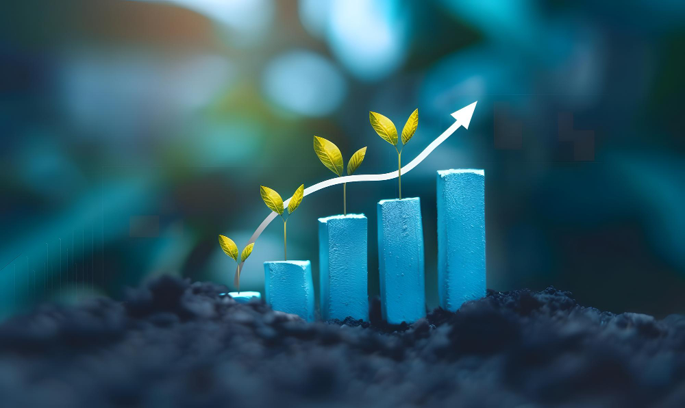 growth of digital products market chart