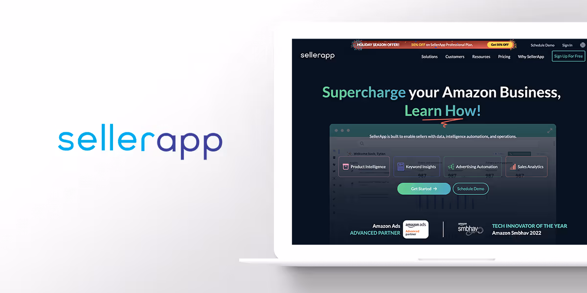 Sellerapp offers advertising optimization