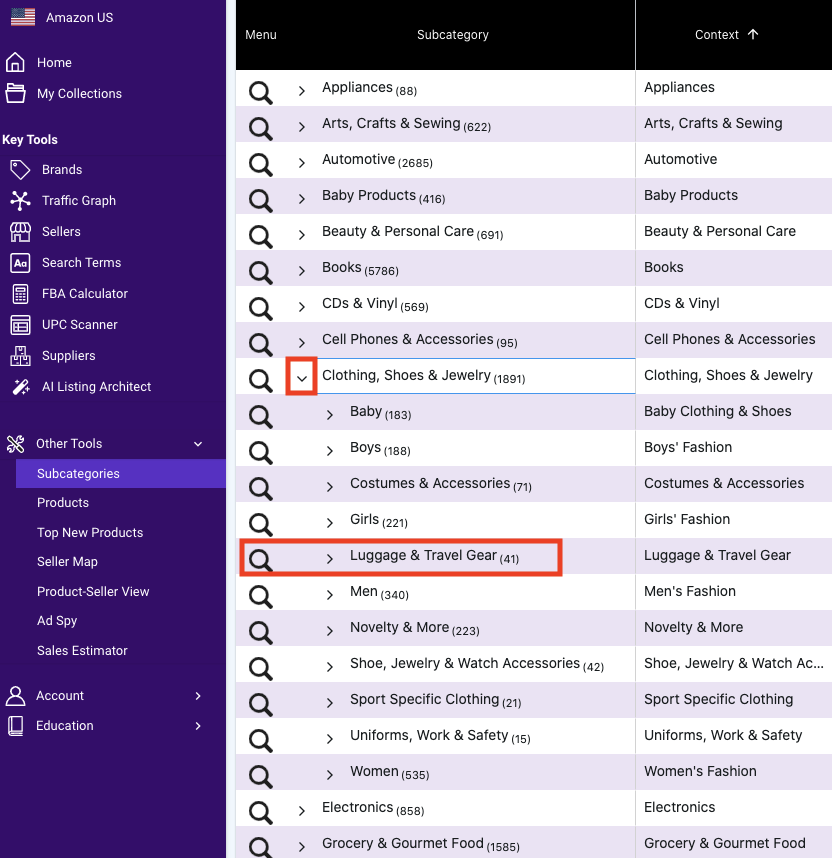 SmartScout Brand Tool