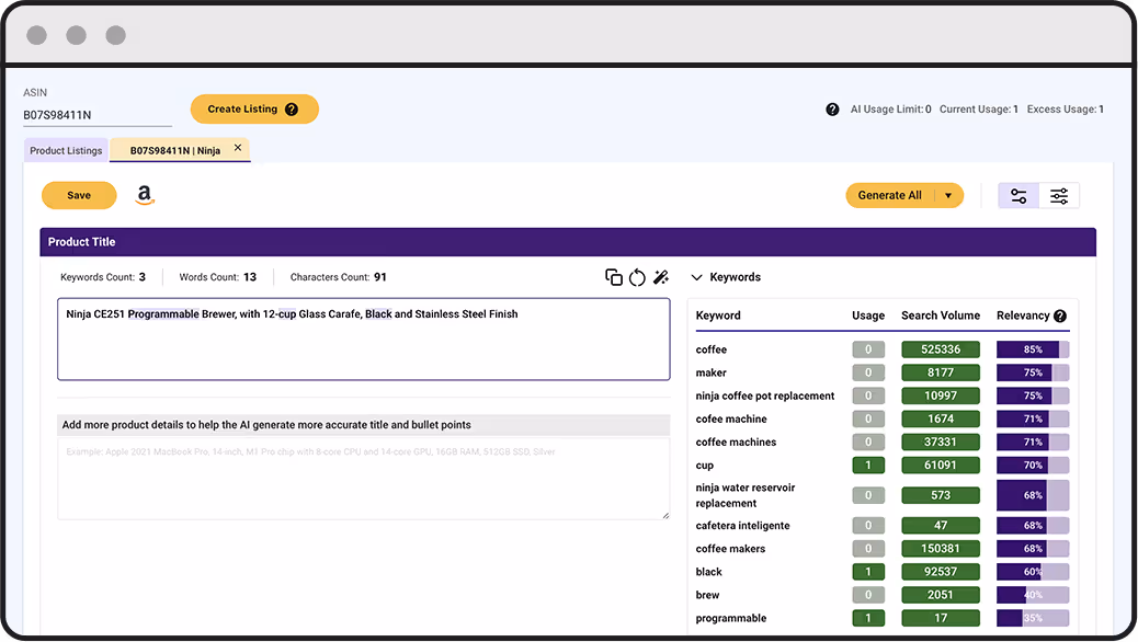 SmartScout AI Listing Architect
