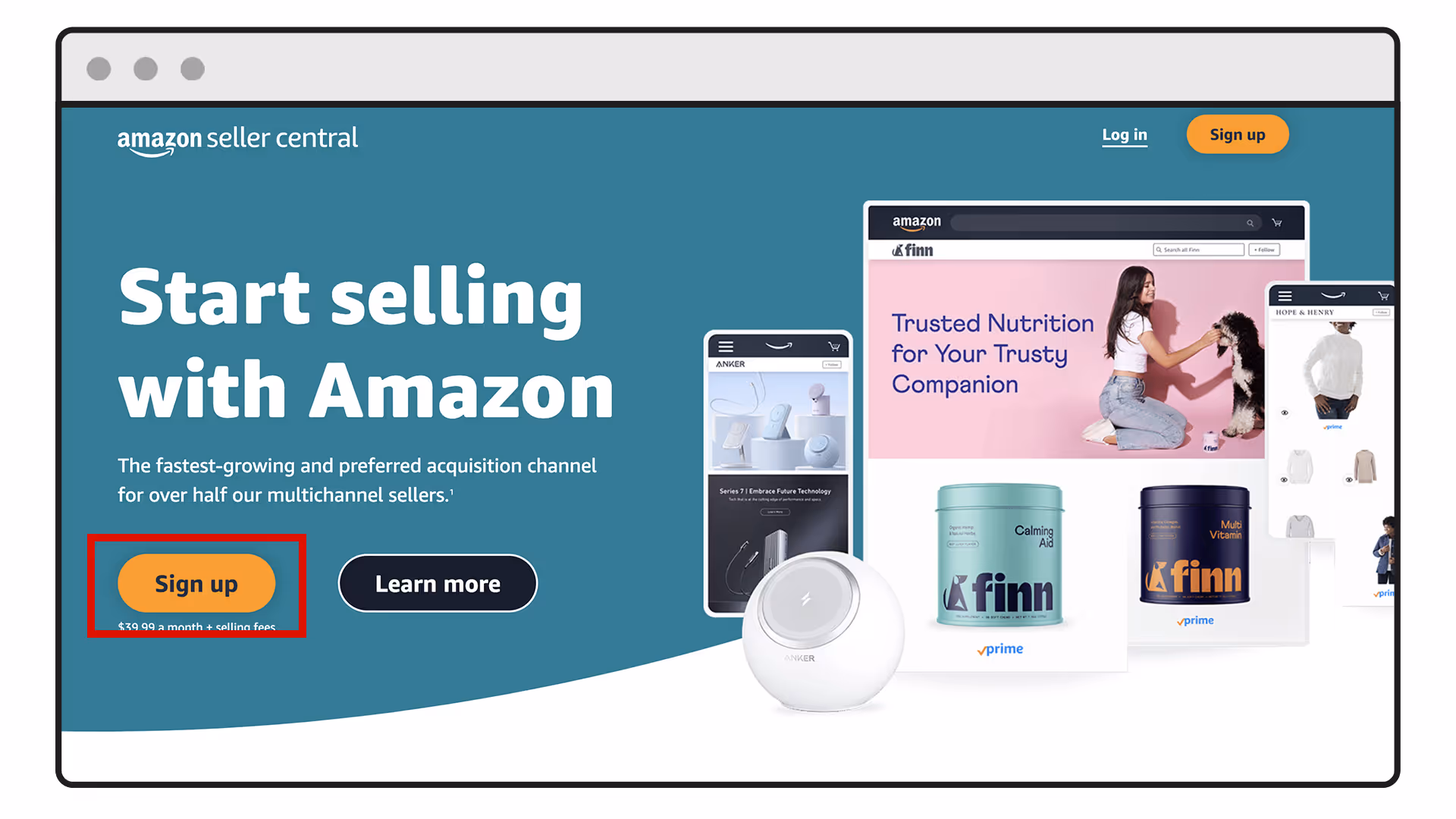 Amazon Seller Account