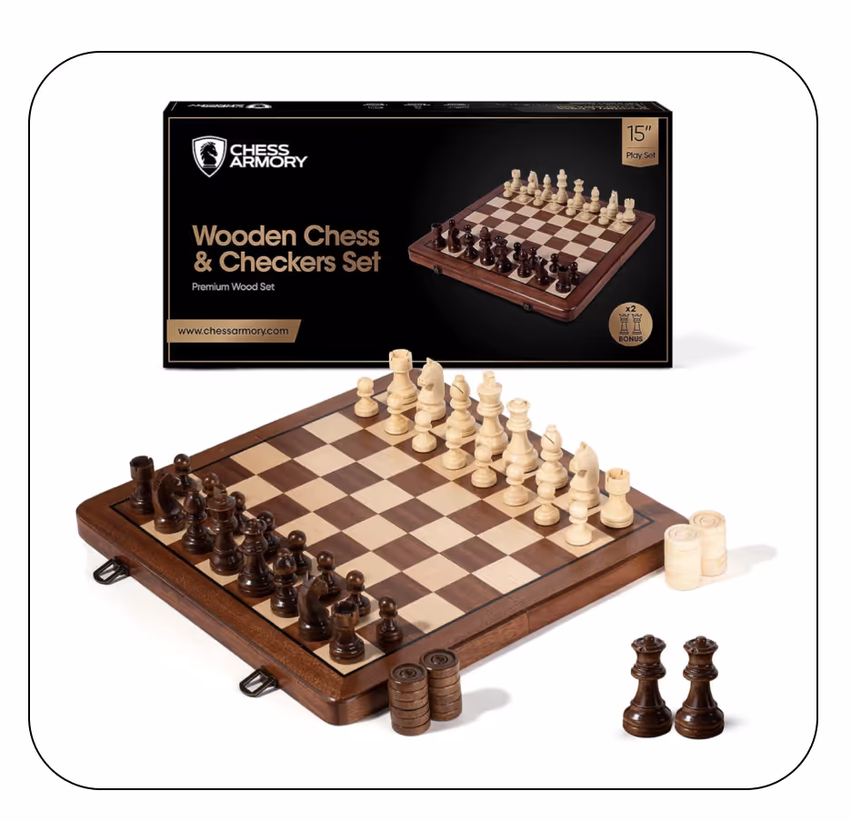 FBA vs FBM: Finely crafted chess set made of premium wood