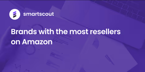 Brands with the most resellers on Amazon