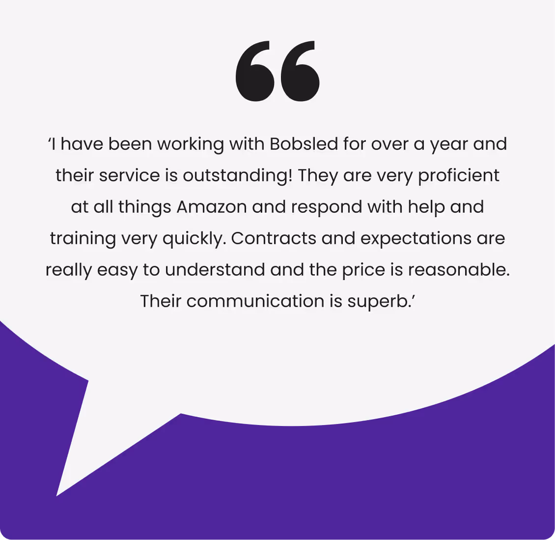 Bobsled Marketing Testimonial