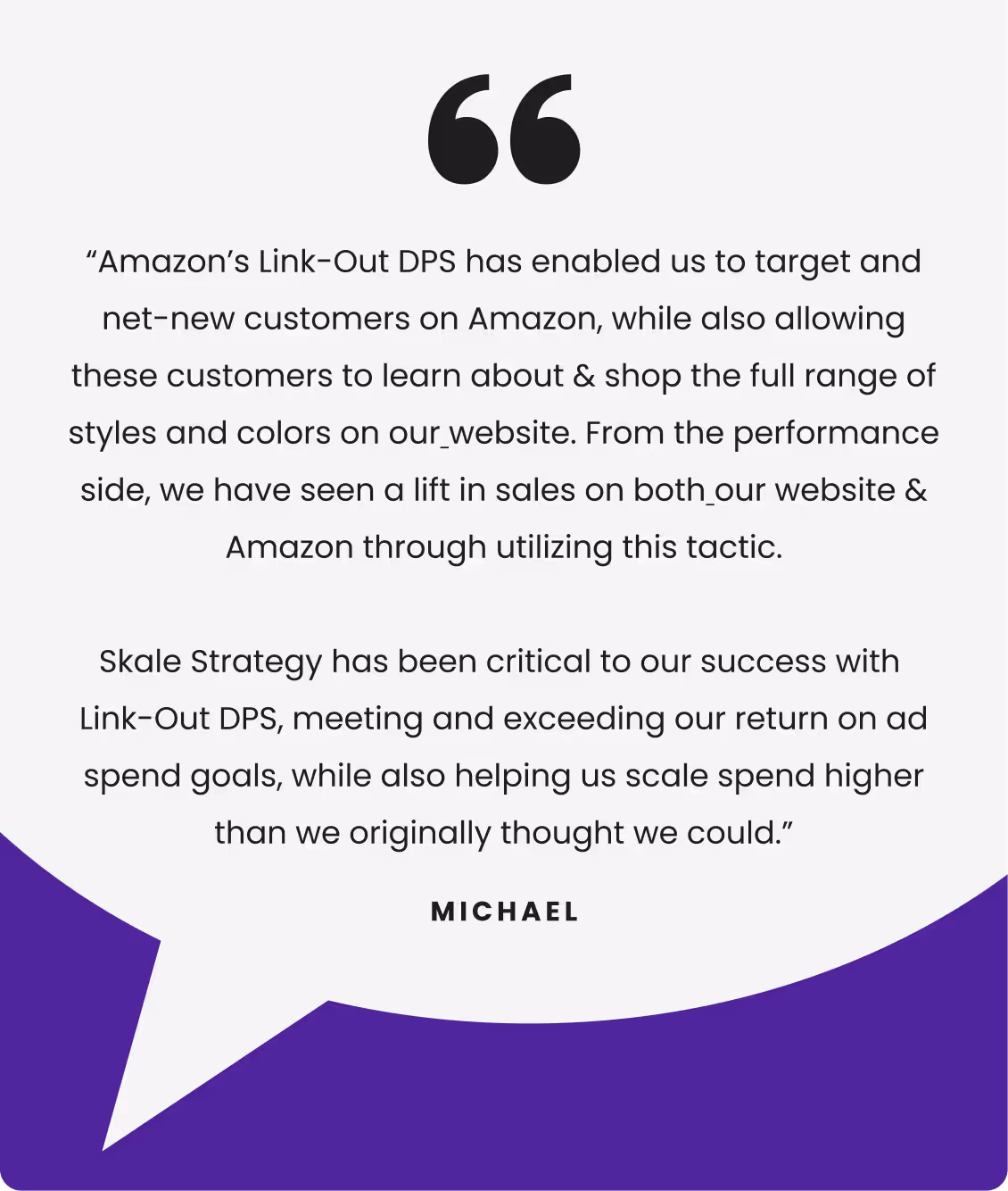 Skale Strategy Testimonial
