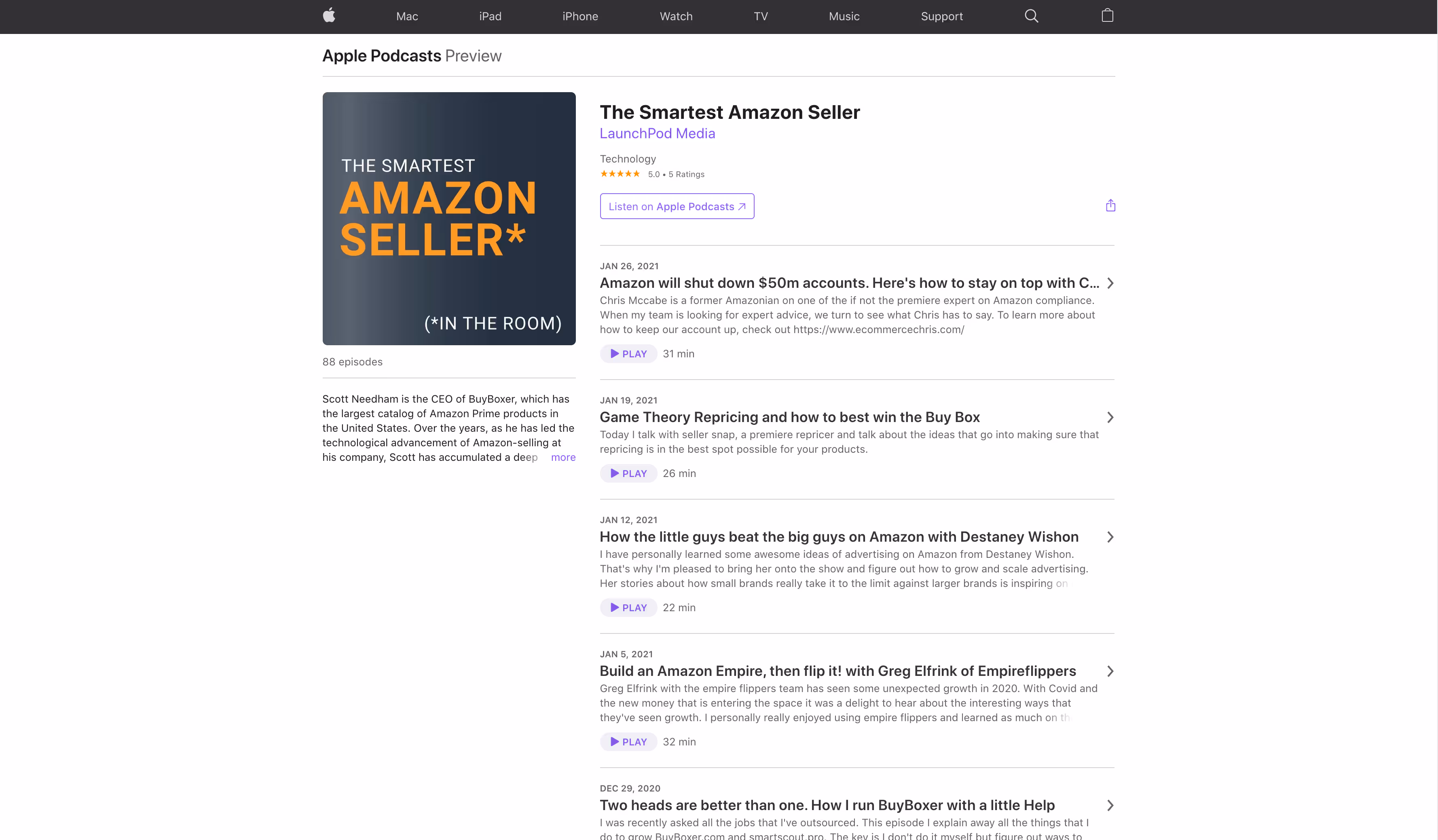 Smartest Amazon Seller Podcast