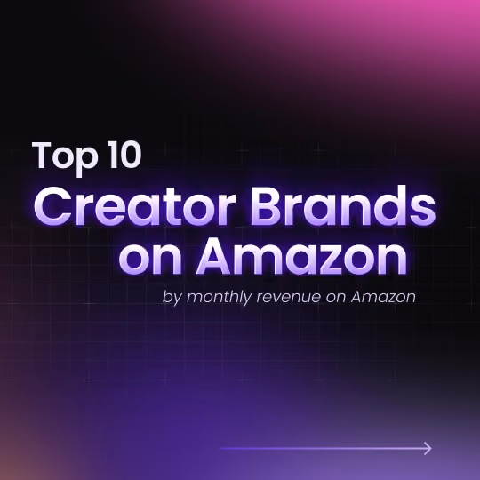 Top 10 Creator Brands on Amazon in 2025