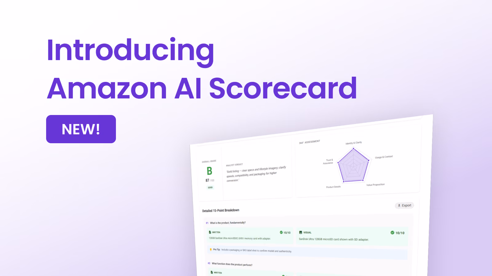 Introducing The Amazon AI Scorecard