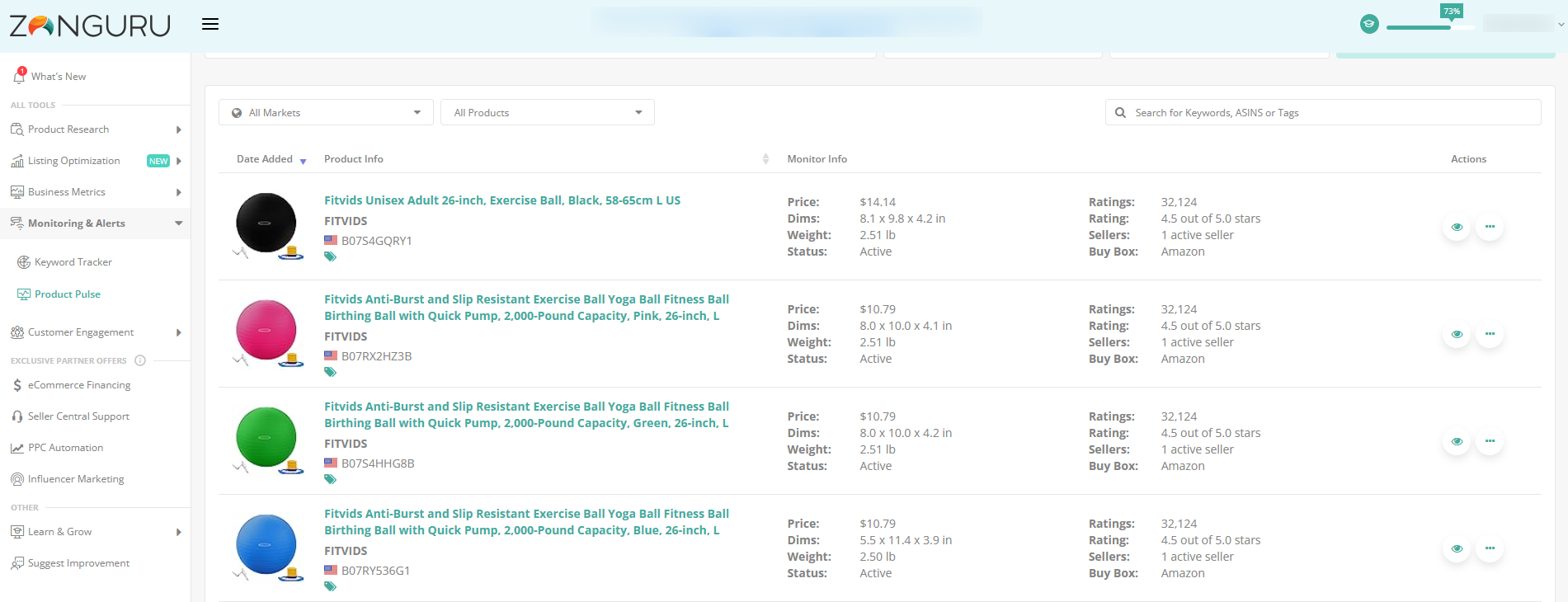 Zonguru Product Pulse