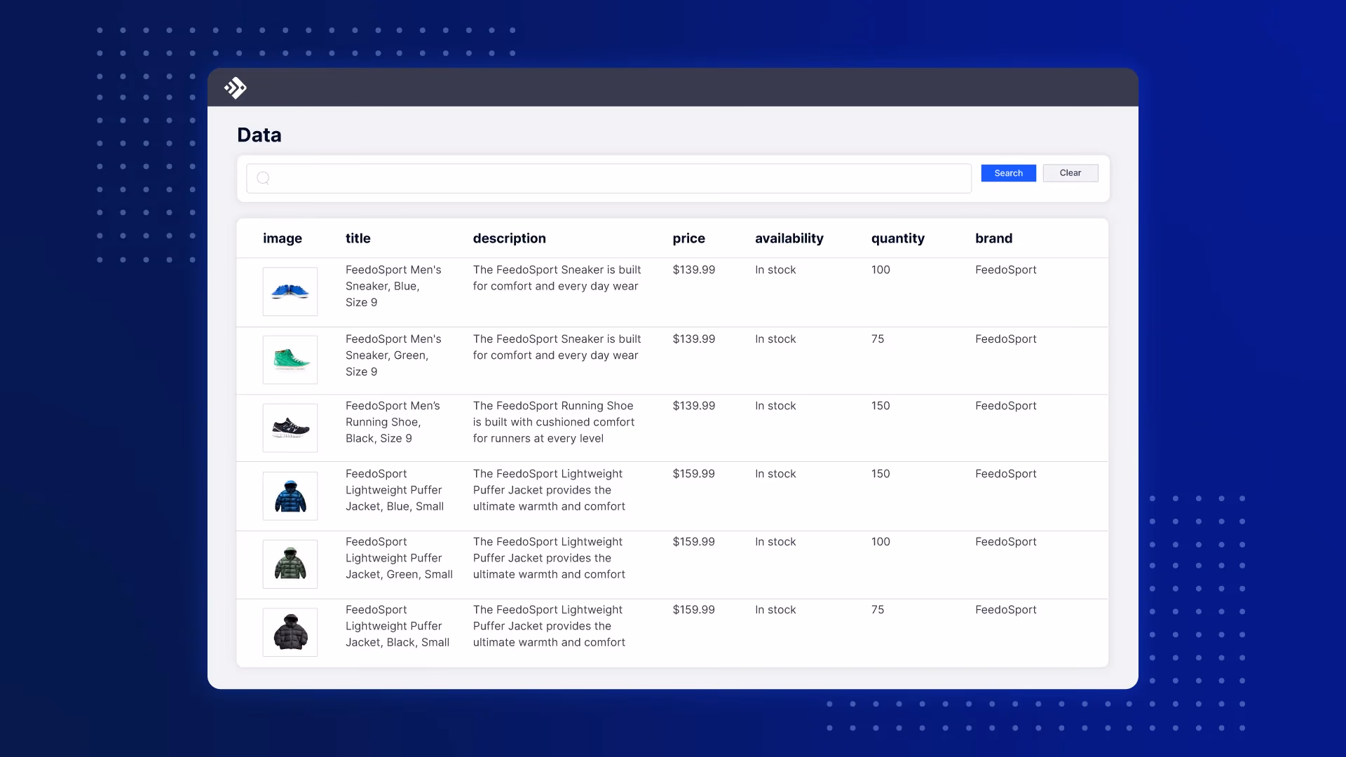 Feedonomics Products