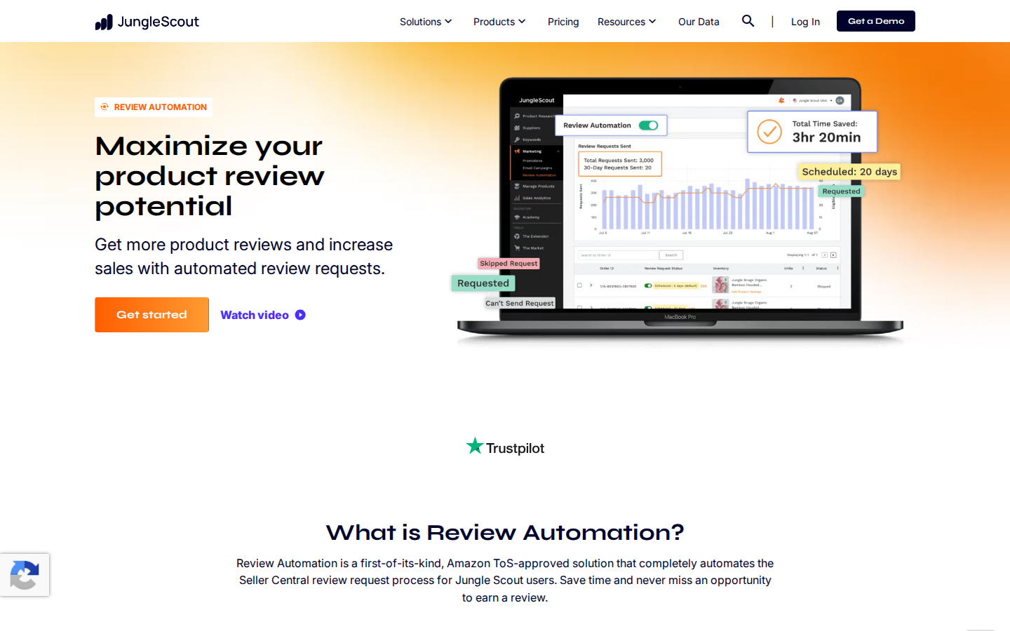 Jungle Scout Review Automation