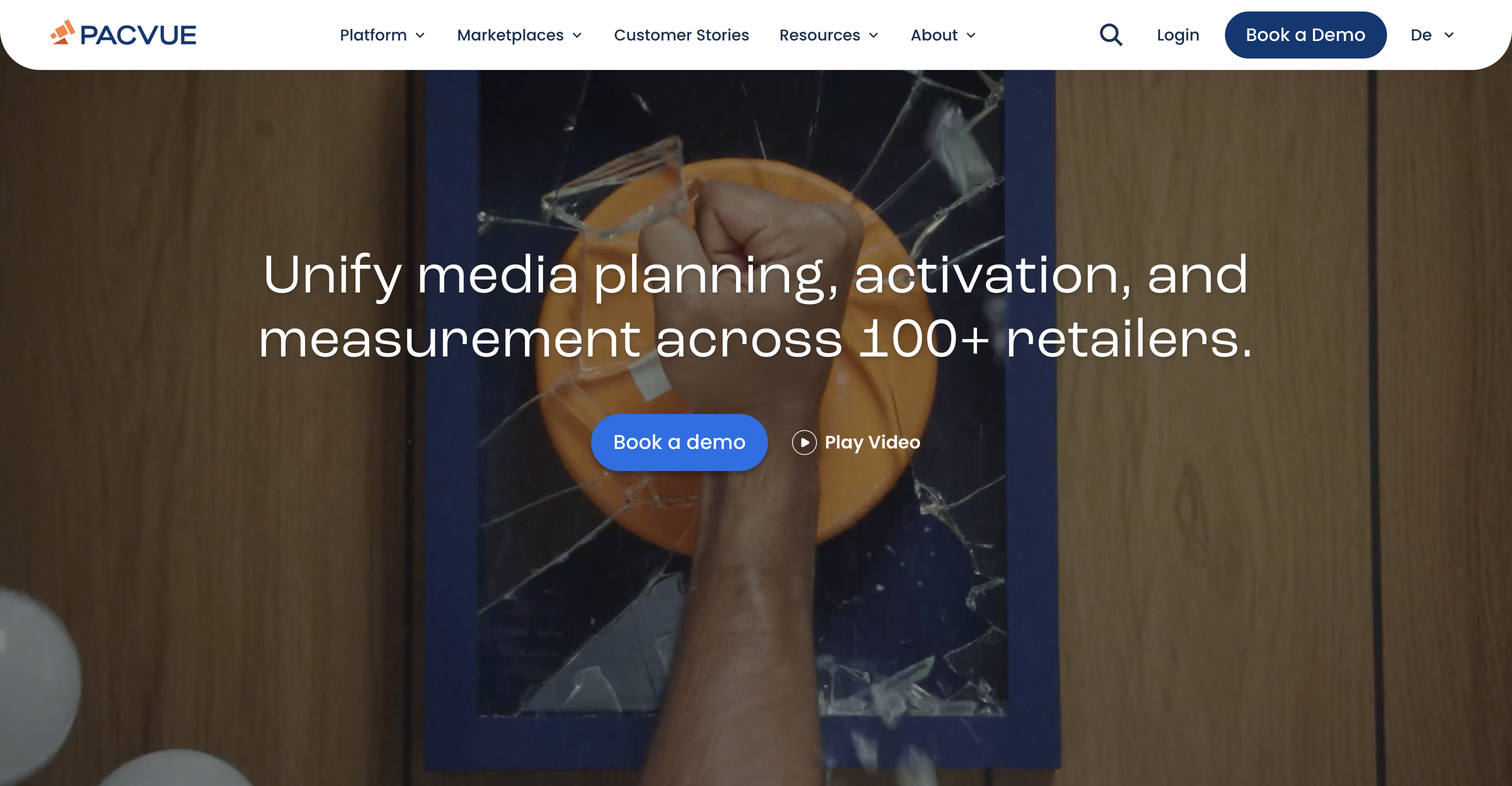 Pacvue Homepage