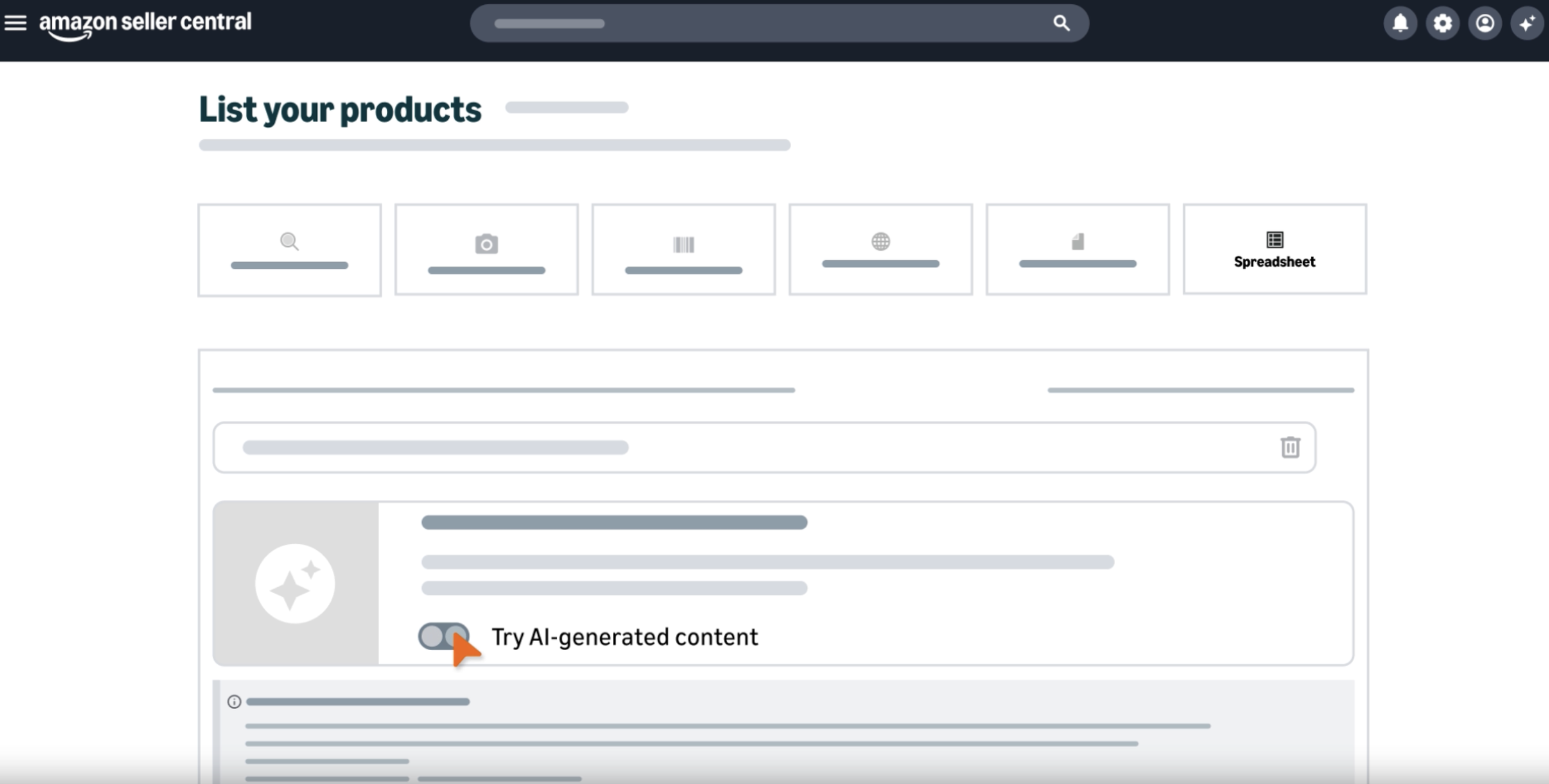 Amazon AI Listing Tools