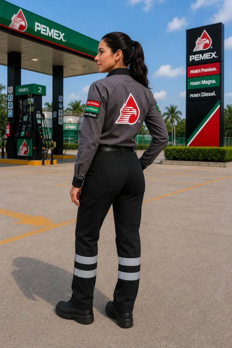 Camisola PEMEX Dama Nueva Imagen – vista trasera