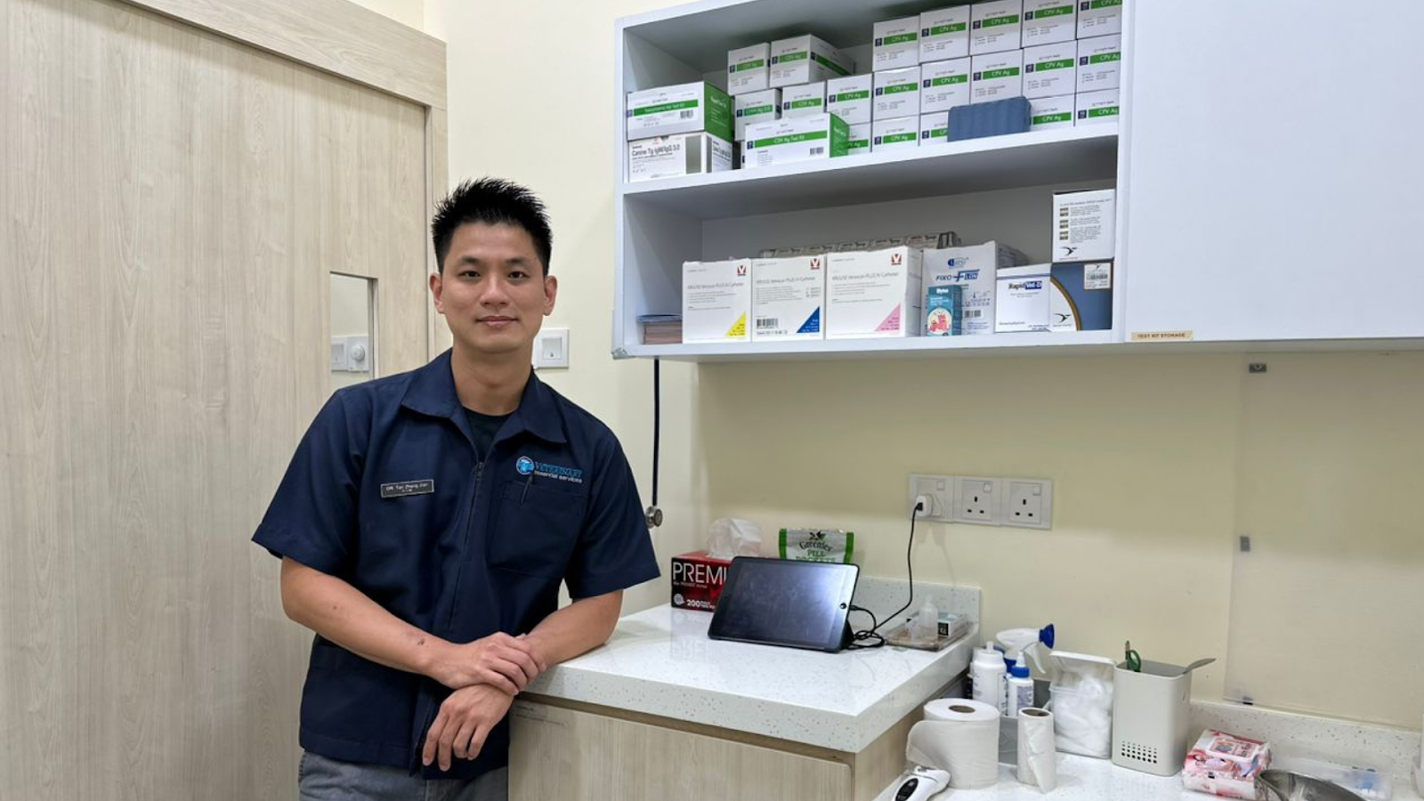 Dr Tan from Vet Essential Services