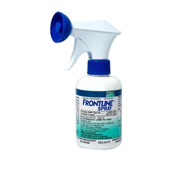 FRONTLINE Spray for Cat & Dog Anti Flea & Ticks 250ML Spray Kutu | Lazada