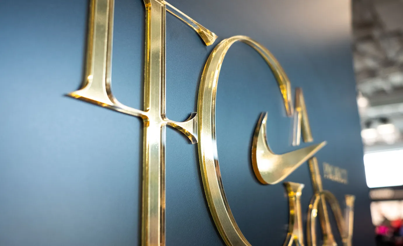 Nike legacy display sign by Infinity Images
