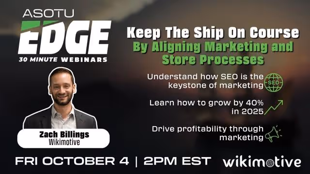 Keep the Ship on Course by Aligning Marketing and Store Processes