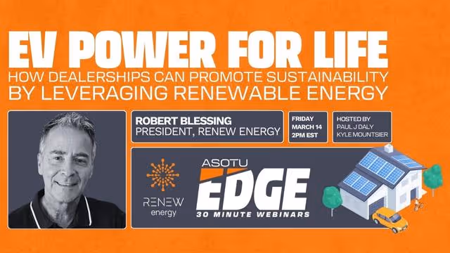 EV Power For Life: How Dealerships Can Promote Sustainability By Leveraging Renewable Energy