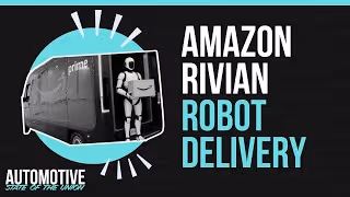 Greenfield Gives Paul First Detroit Pizza, Amazon Rivian Robot Delivery