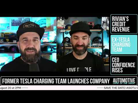 Rivian’s Credits Crunch, Ex-Tesla Superchargers, CEO Confidence Rebounds