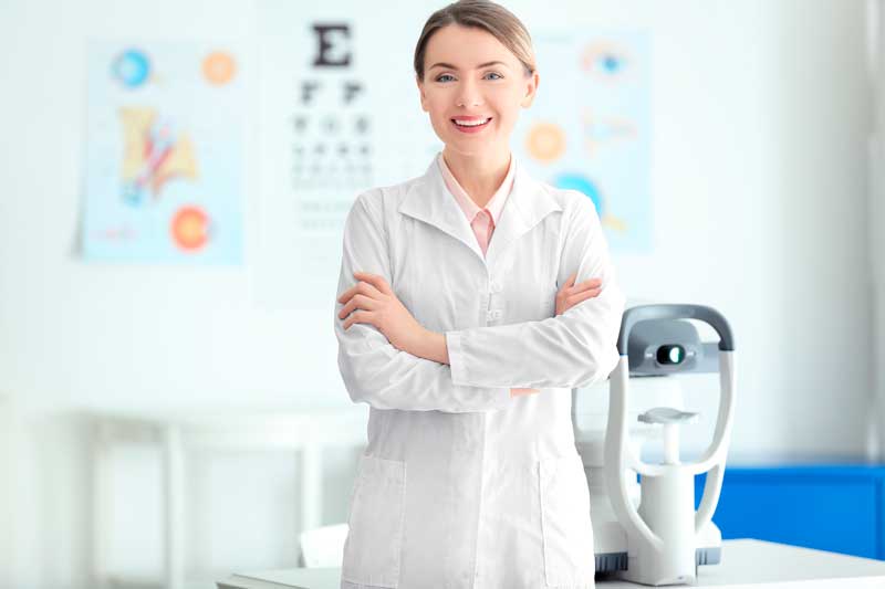A rotina do oftalmologista é uma das mais tranquilas na medicina. Foto: Reprodução/ShutterStock