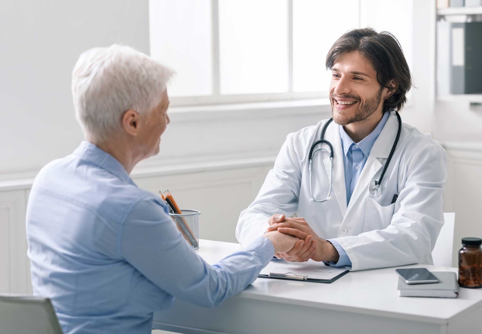 Imagem exemplificando uma consulta médica