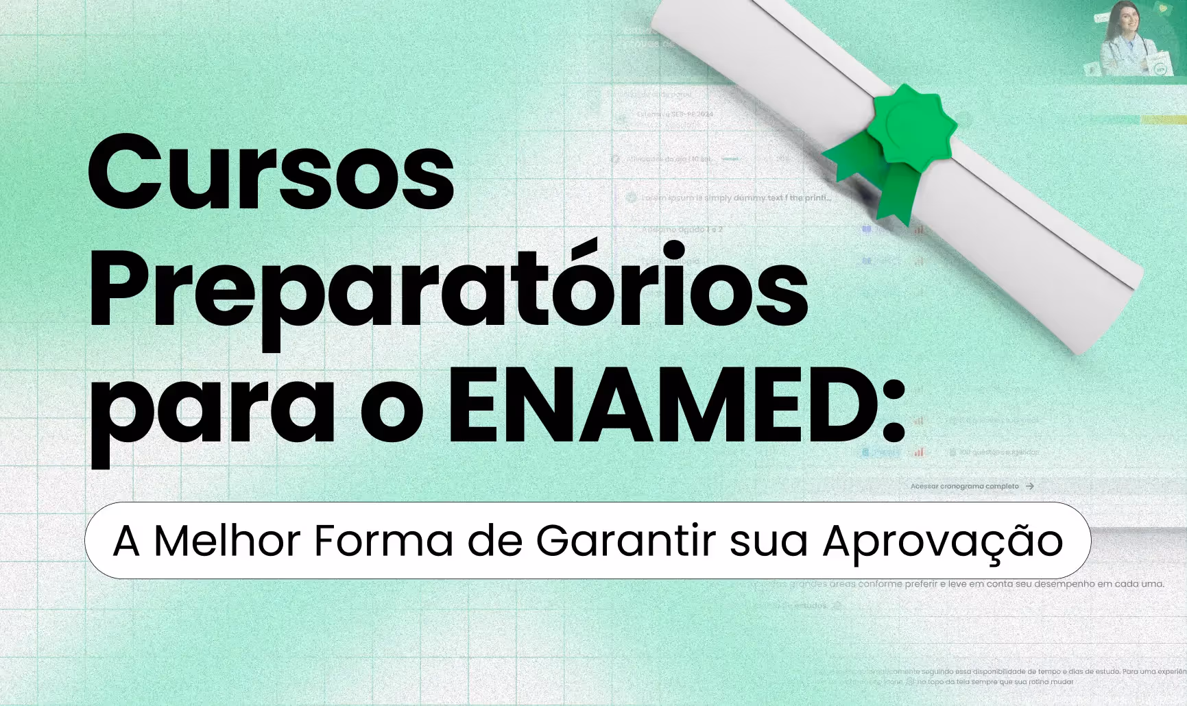 Cursos Preparatórios para o ENAMED: A Melhor Forma de Garantir sua Aprovação