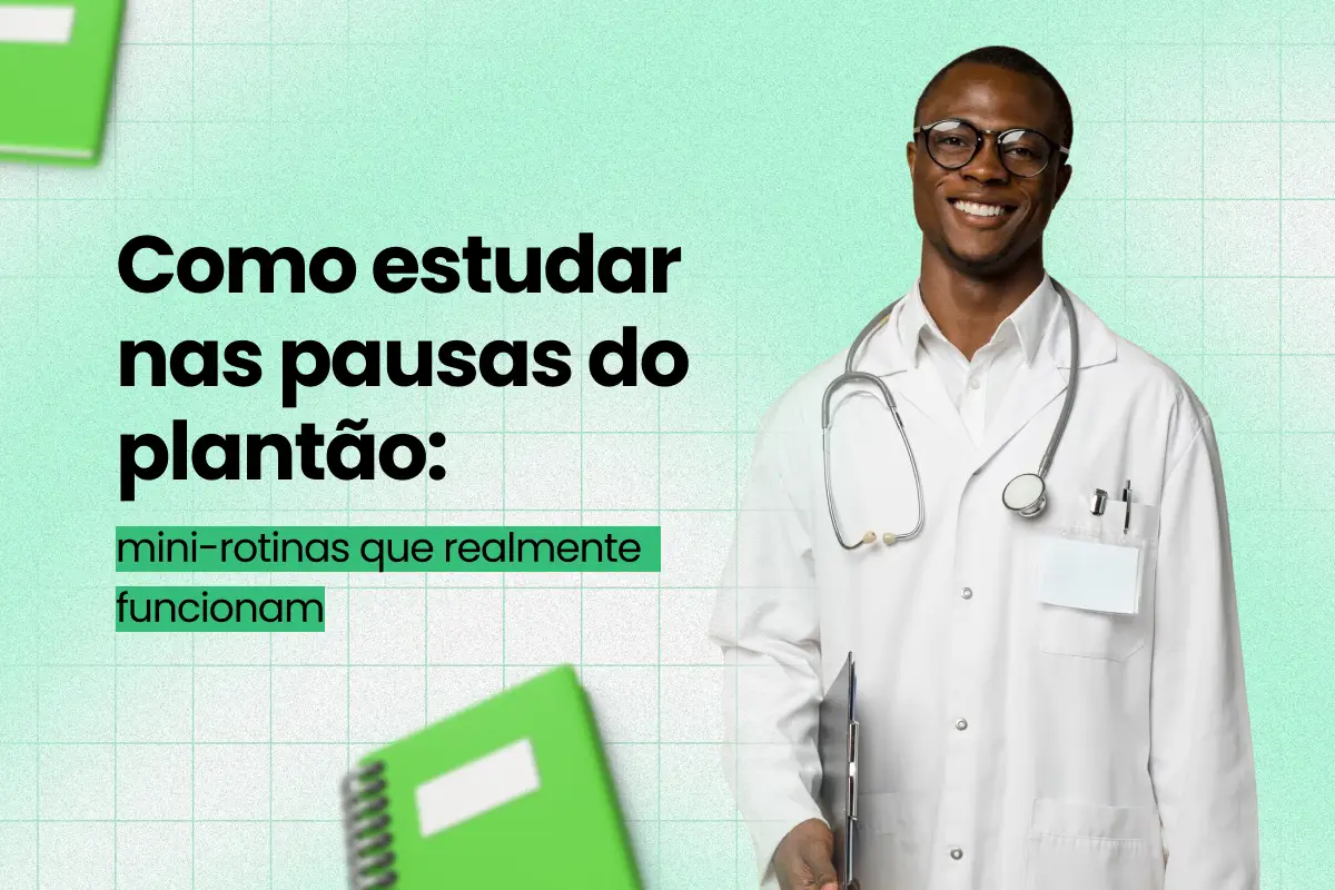 Estudar durante o plantão é possível: veja como organizar seu tempo