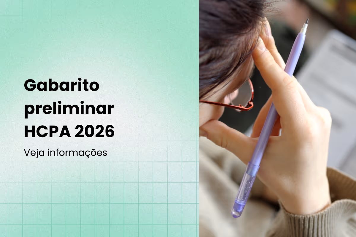 Gabarito preliminar HCPA 2026