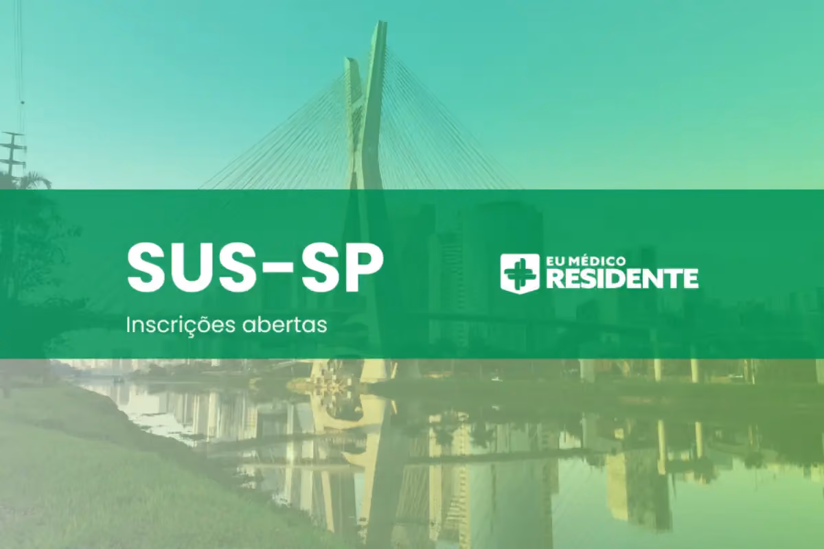 SUS-SP 2025: Inscrições abertas para o seletivo de residência médica