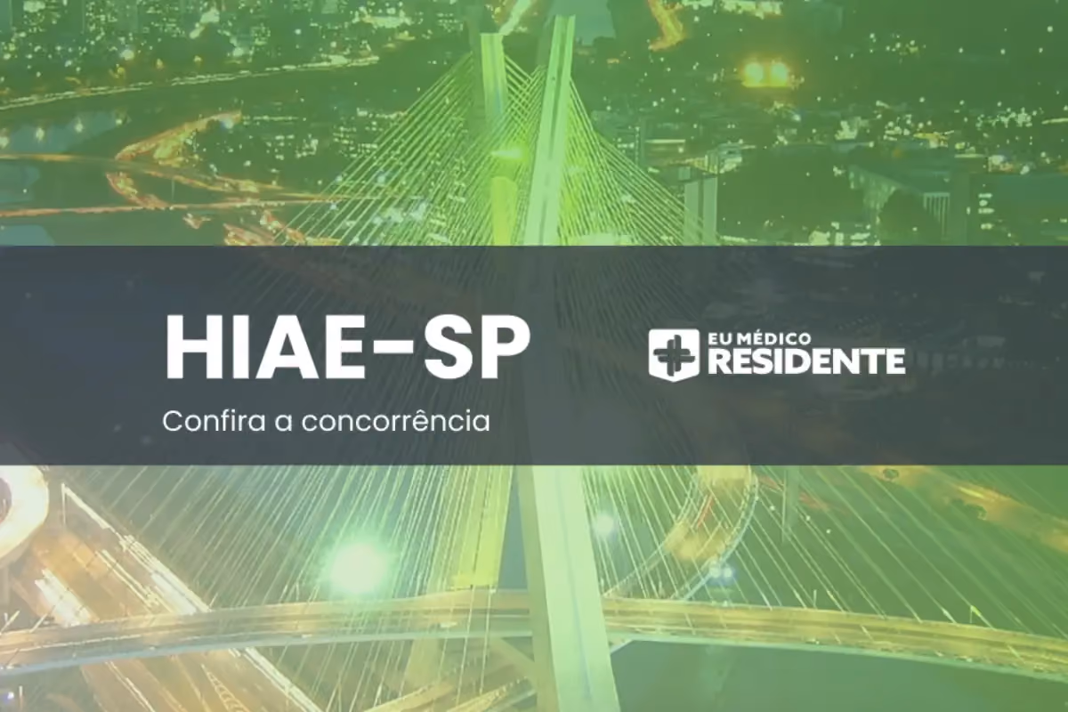 Concorrência para a residência médica HIAE-SP 2024