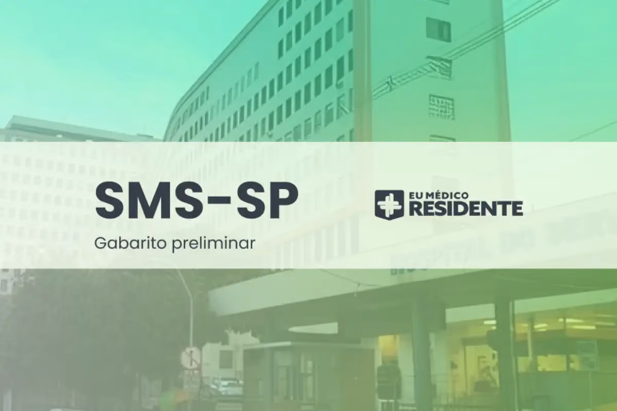 SMS-SP 2024: gabarito preliminar da residência médica, correção da prova e como solicitar recurso
