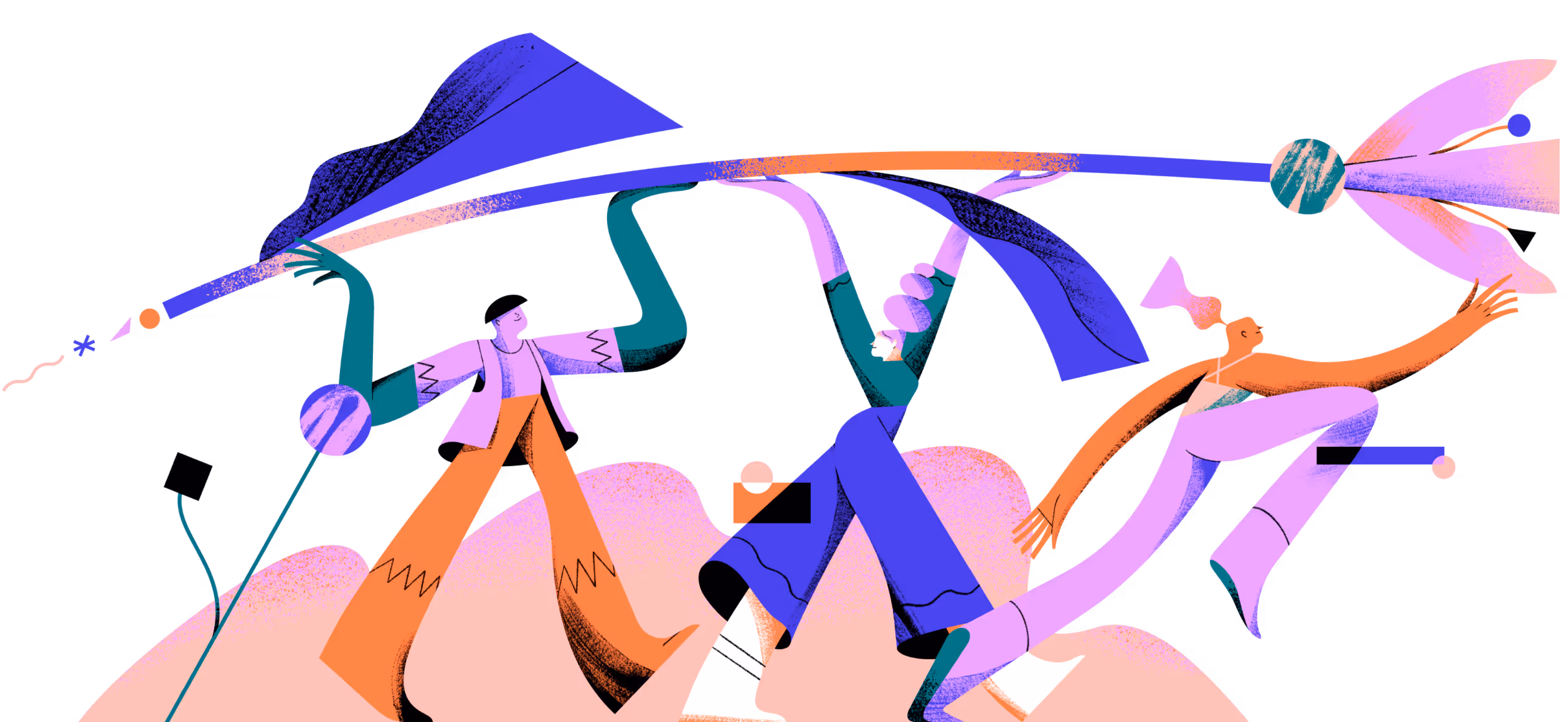 people collaborating
