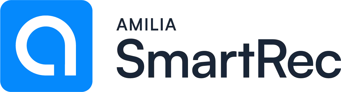 Amilia SmartRec logo — decorative