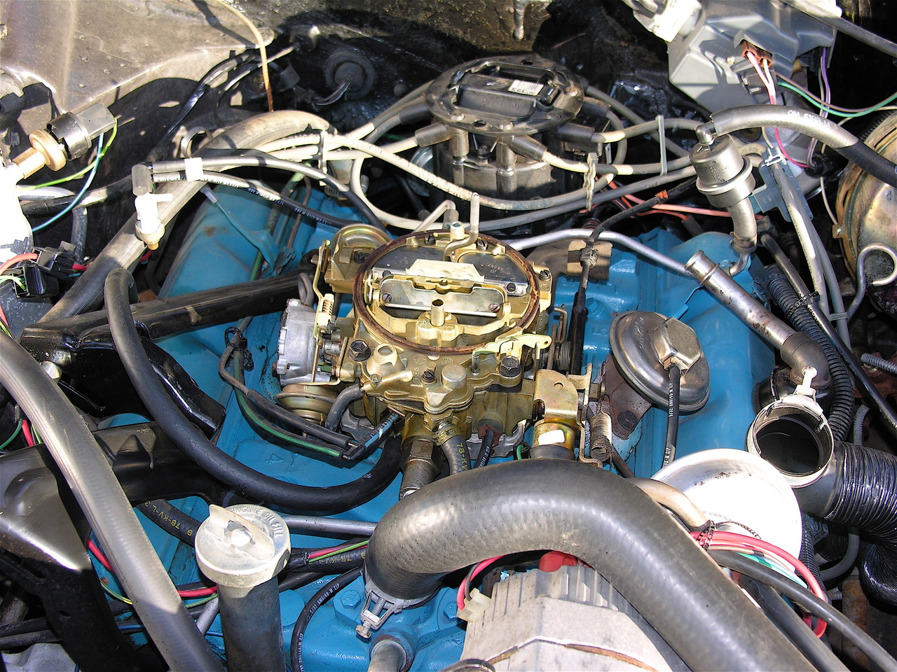 powerful 400-cid Poncho T/A 6.6L engine