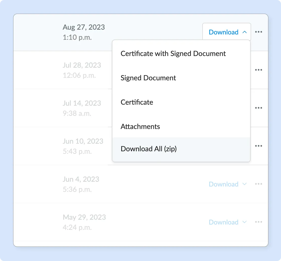 Contract storage and management