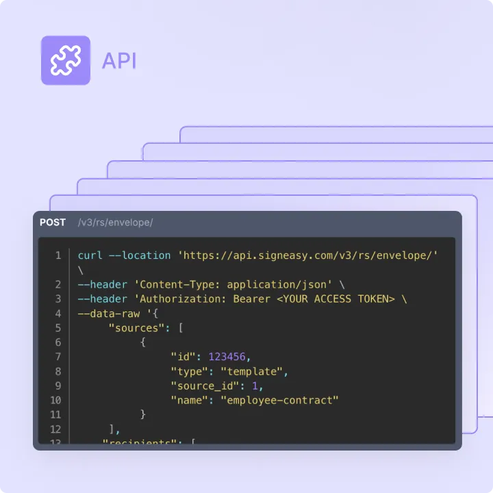 API