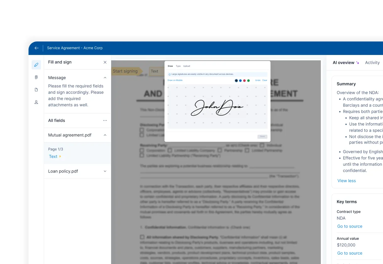 Electronic Signature