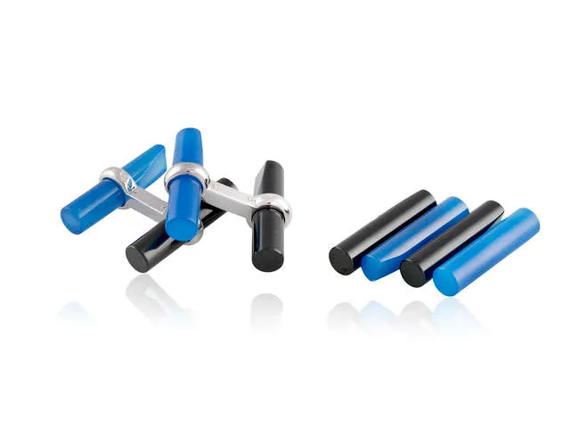 A PAIR OF GEM-SET CUFFLINKS, BY VAN CLEEF & ARPELS