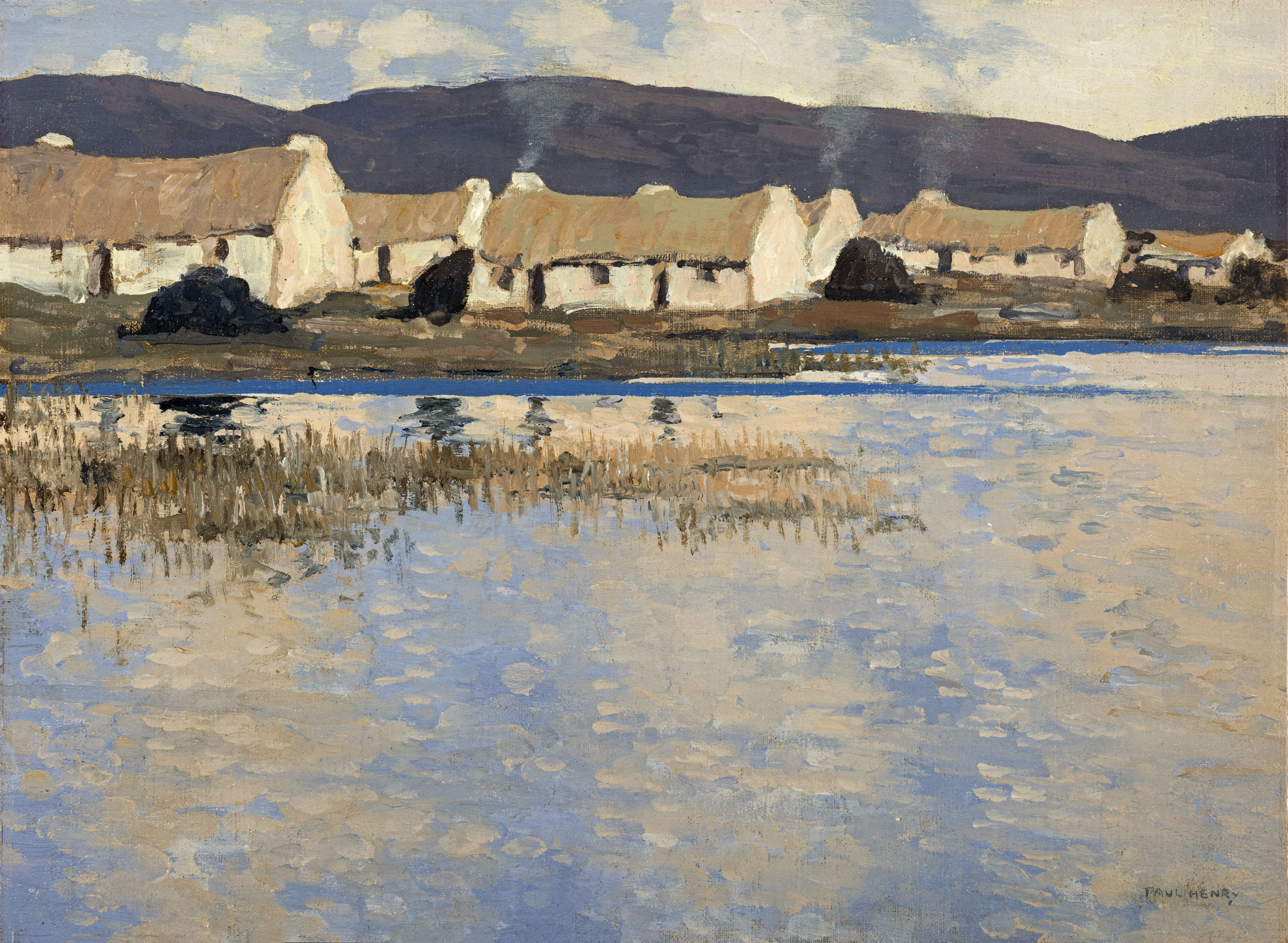 Reflecting on Paul Henry’s 'Reflections' (c.1930)