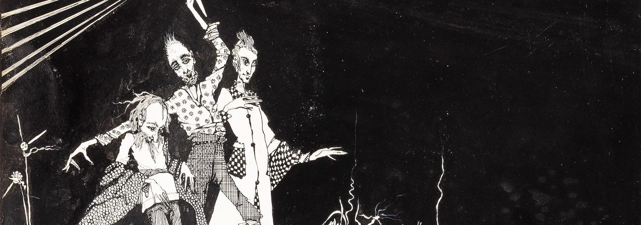 Three Figures on a Cliff Edge: Tracing Harry Clarke's Influence on a Young Norah McGuinness